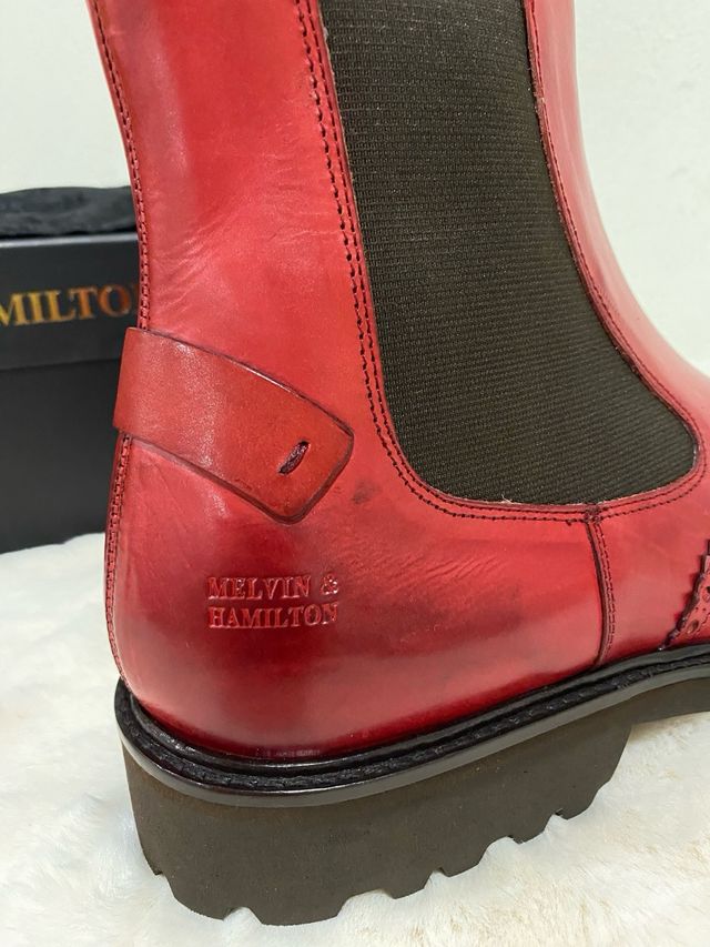 Bota Melvin & Hamilton Vermelha