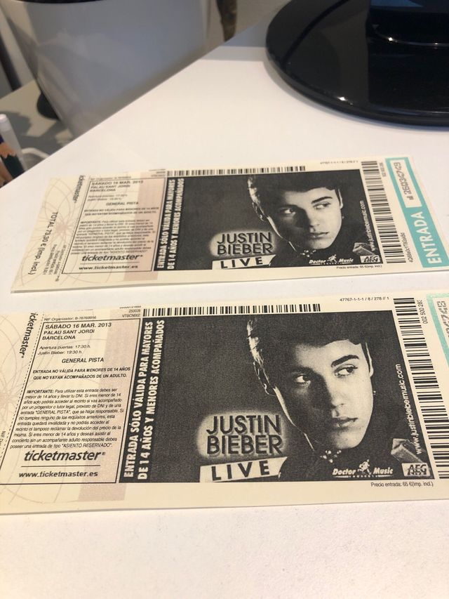 Entradas antiguas Justin Bieber