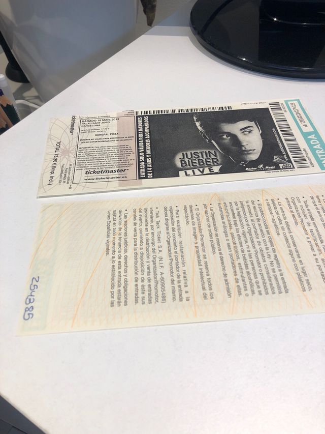 Entradas antiguas Justin Bieber