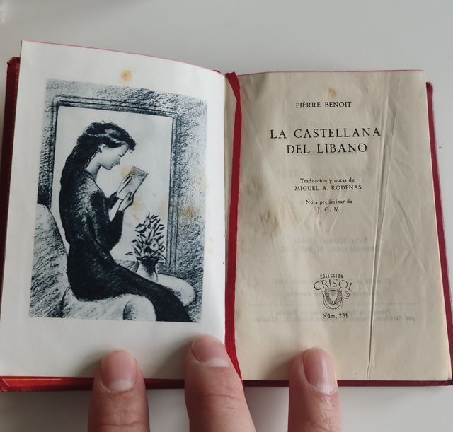 "La castellana del Líbano" Pierre Benoit