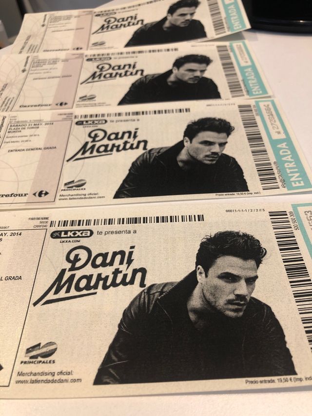 Entrada antigua Dani Martin