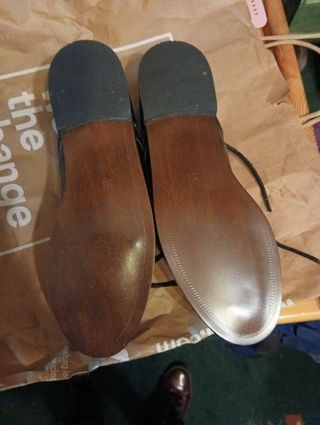 Zapatos de piel, de mujer