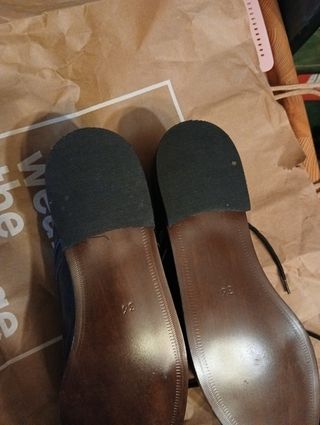 Zapatos de piel, de mujer