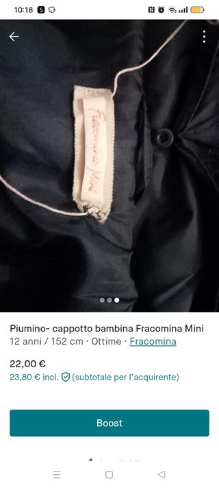 Piumino - cappotto bambina
