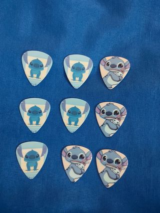 Stitch 9 pieces set guitar picks