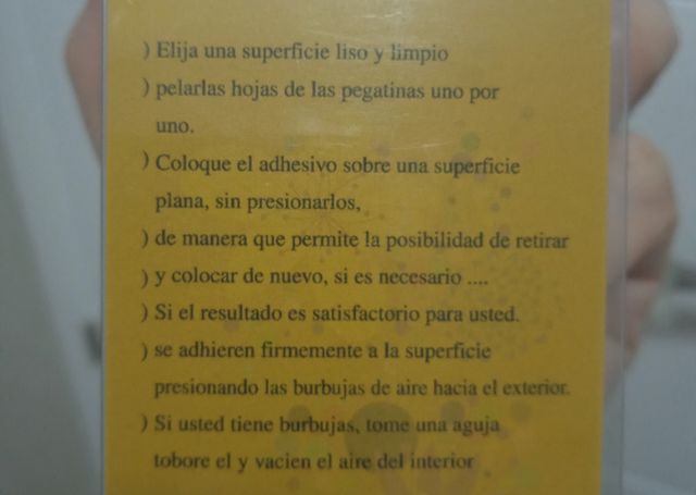 PEGATINA/ VINILO PARED/MUEBLES