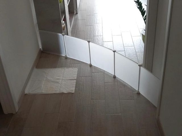 divisorio a pannelli per cani di piccola taglia