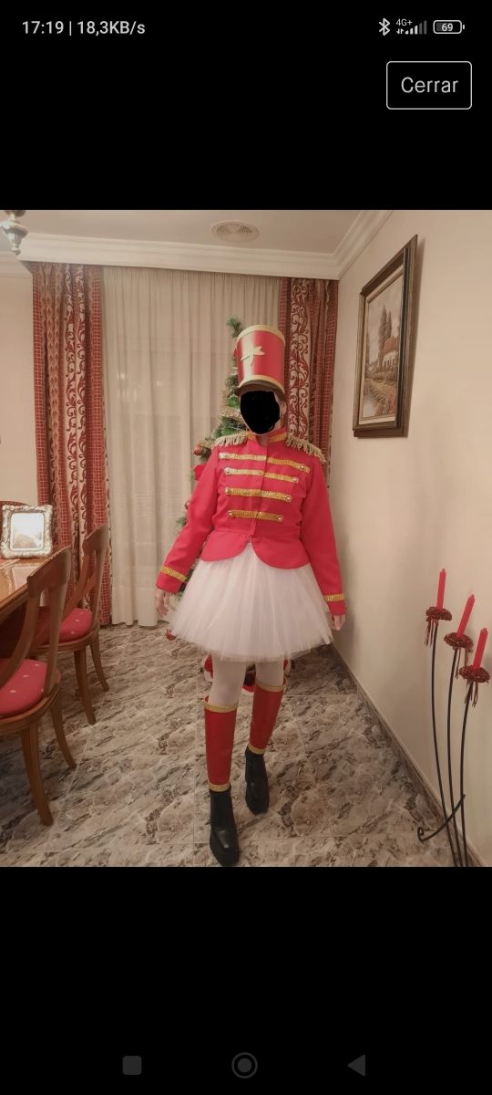 Disfraz de soldadito