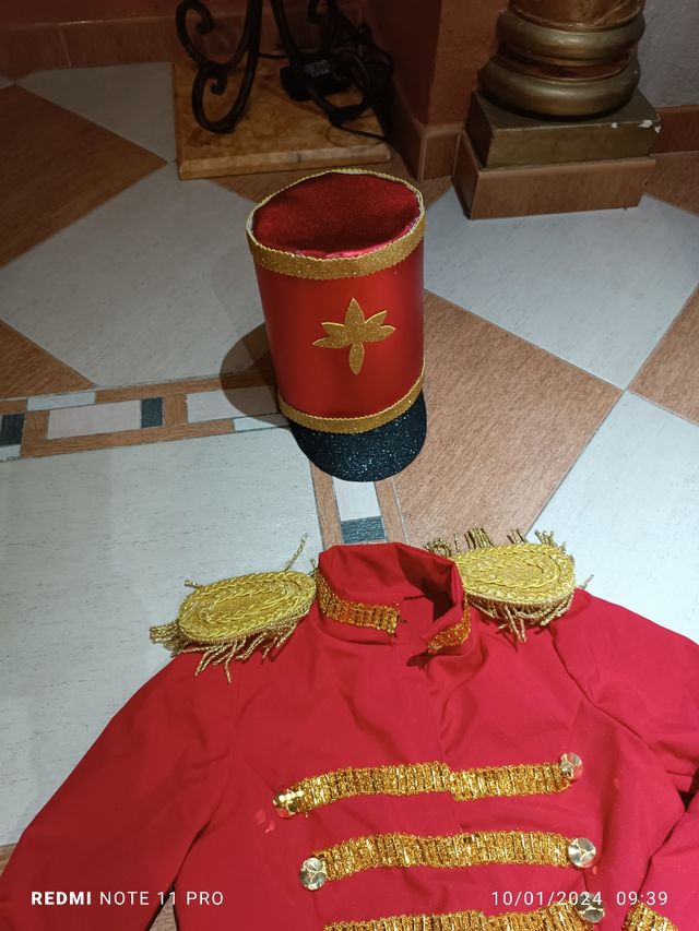 Disfraz de soldadito