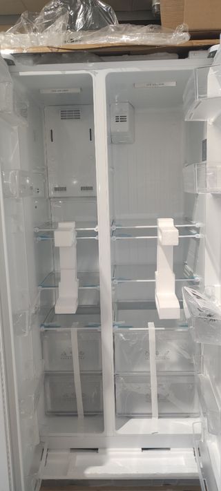 Frigorífico americano, blanco 177cm