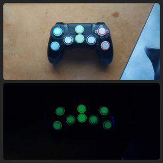 🟩🟥PACK 4 GRIPS LUMINISCENTES⬛️🟦