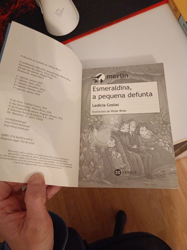 Libro lectura