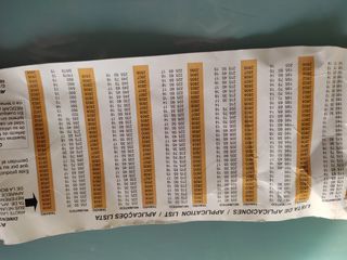 Cadenas de tela para la nieve. Tamaño ruedas 2803