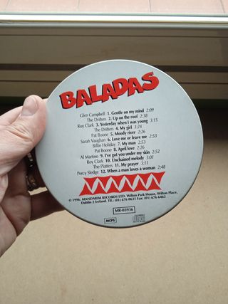 Lata CD Baladas