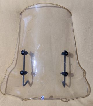 Parabrezza x moto utilizzato pochissimo