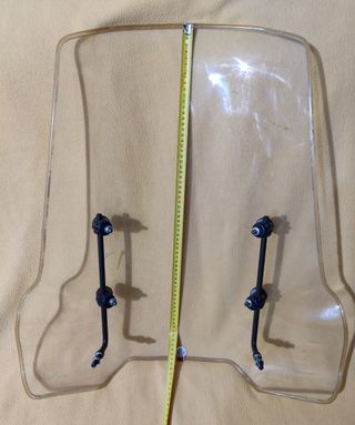 Parabrezza x moto utilizzato pochissimo