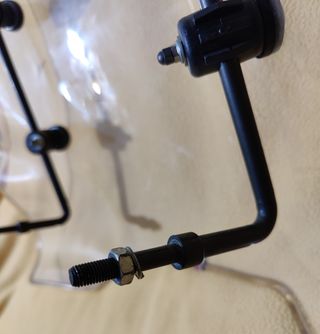 Parabrezza x moto utilizzato pochissimo