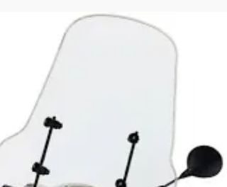 Parabrezza x moto utilizzato pochissimo