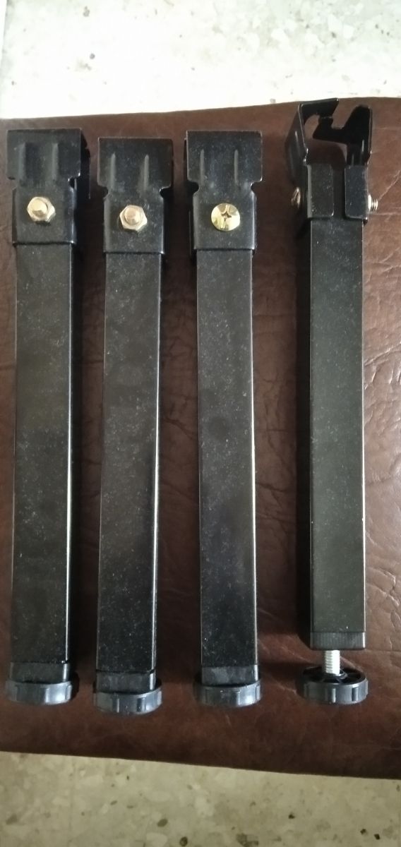 Juego patas regulables de somier