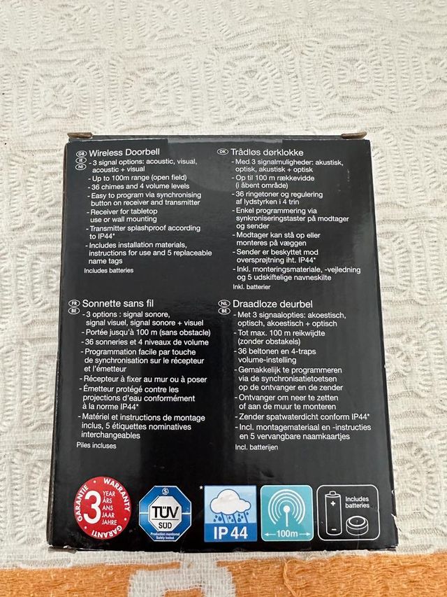 Timbre inalámbrico Silvercrest