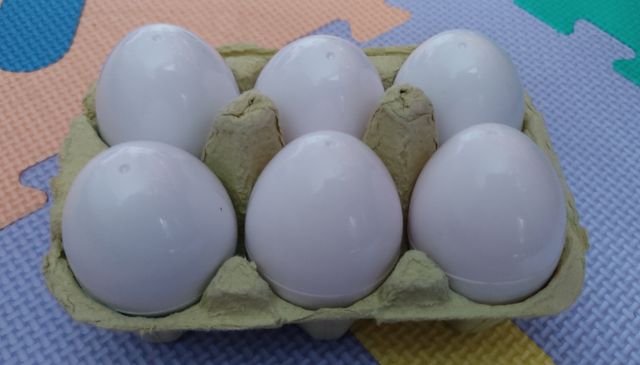 Juego encajable huevos
