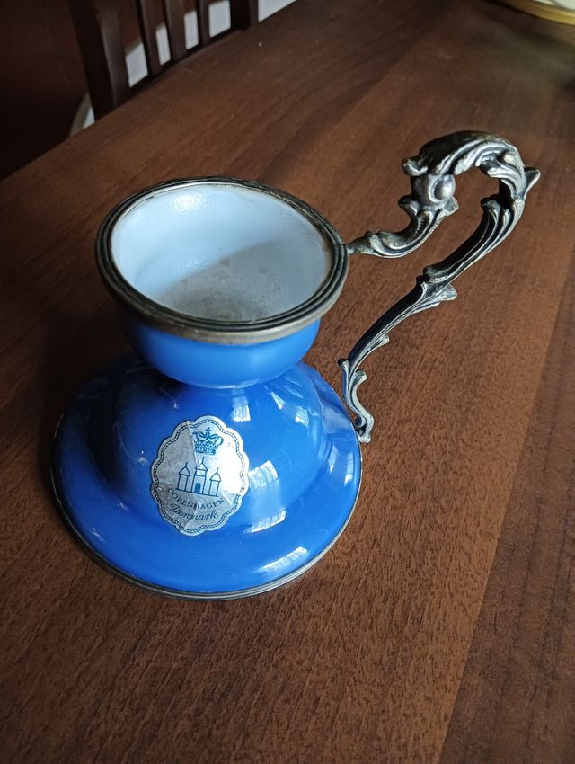 Portacandela porcellana danese