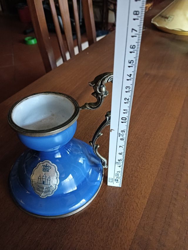 Portacandela porcellana danese