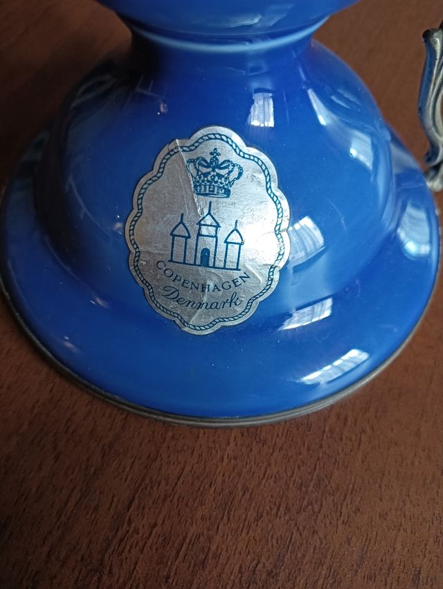 Portacandela porcellana danese