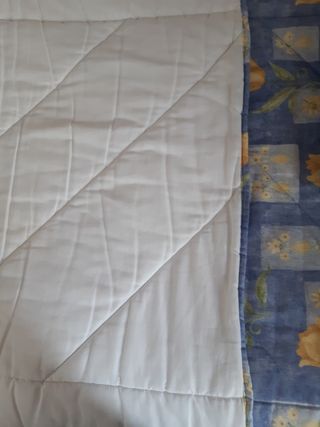 Edredón para cama de 90 cm y funda cojín