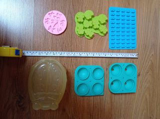 Formas moldes silicone urso laços