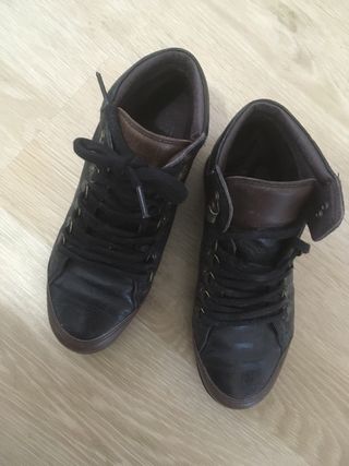 zapatos botines cordones Pitillos