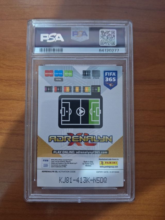 Julián Álvarez PSA 8 #303 Rookie