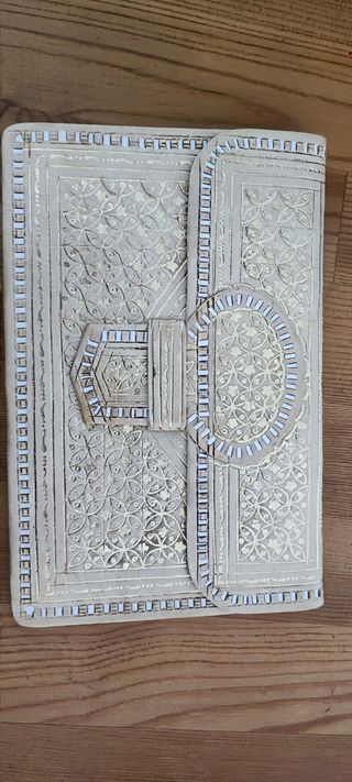 Cartera marroquí de piel 