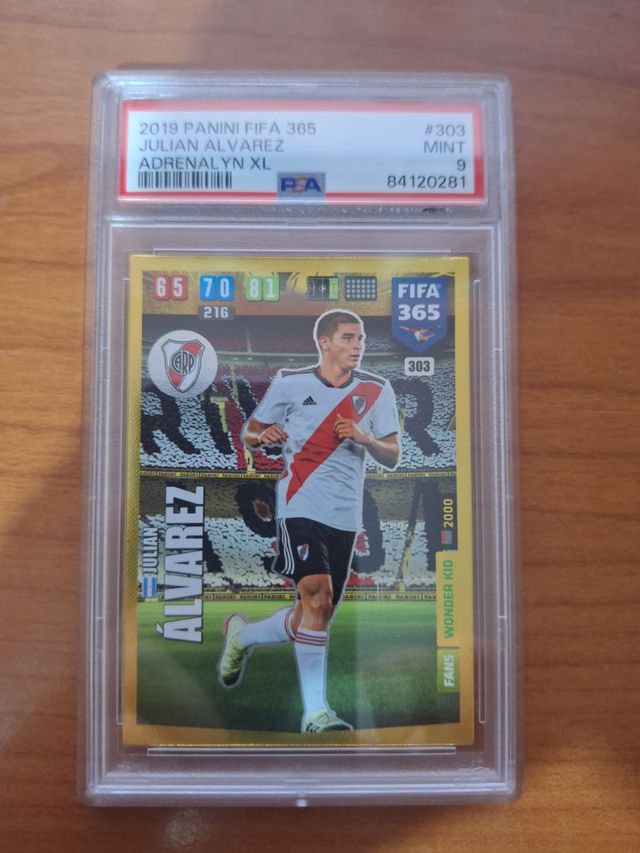 Julián Álvarez PSA 9 #303 Rookie