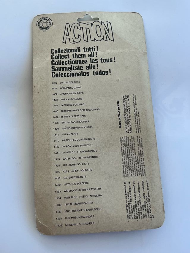 Blister soldaditos tipo Montaplex