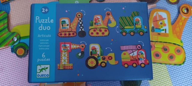 Puzzle duo marca Djeco para 2 años