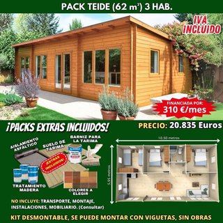 Bungalow - Casas de Campo - Casas de Madera