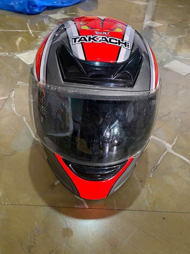 casco moto talla S