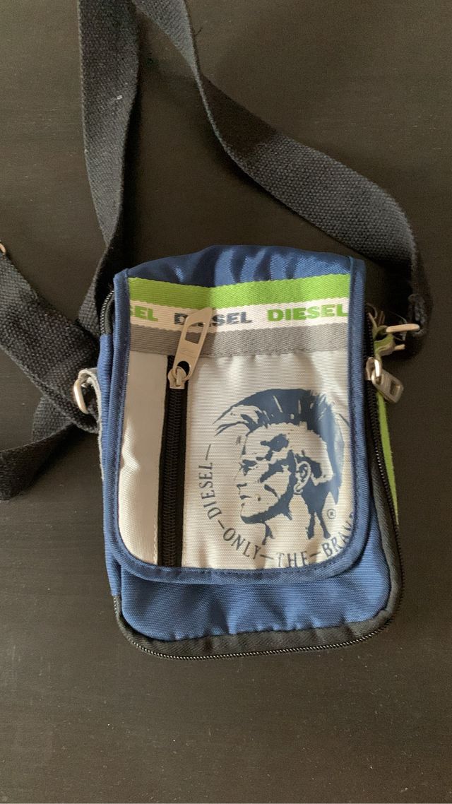 Bandolera Diesel azul