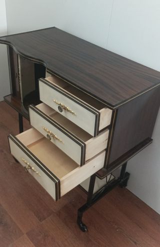 MUEBLE AUXILIAR CAMARERA o TELEVISIÓN ANTIGUO