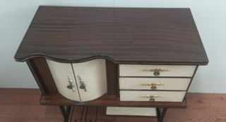 MUEBLE AUXILIAR CAMARERA o TELEVISIÓN ANTIGUO