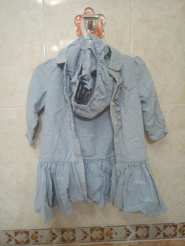 Vestido con braguita Ralph Lauren t 24 m