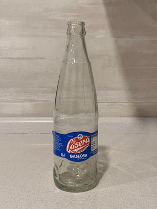 Botella gaseosa La casera