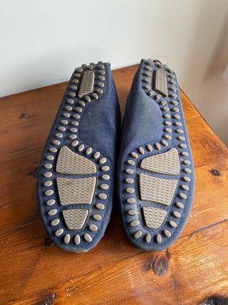Mocasines azul marino