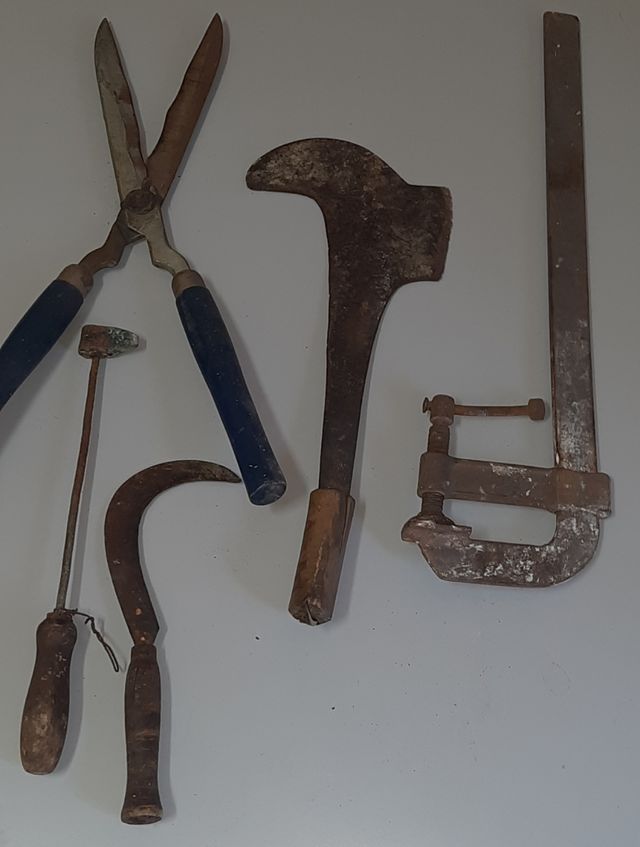 Oggetti vintage in ferro