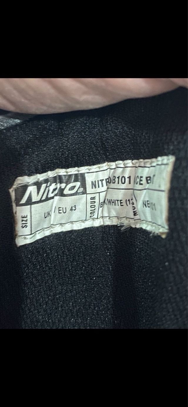 botas moto Nitro talla 43