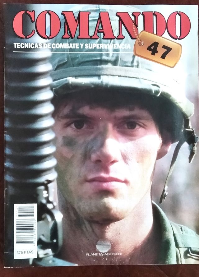 Cuatro fasciculos revista COMANDO