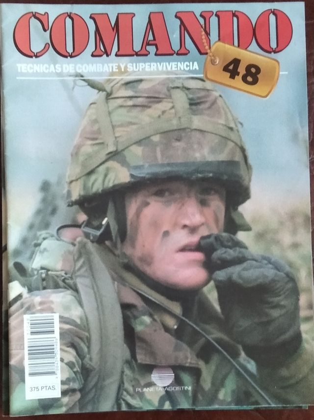 Cuatro fasciculos revista COMANDO