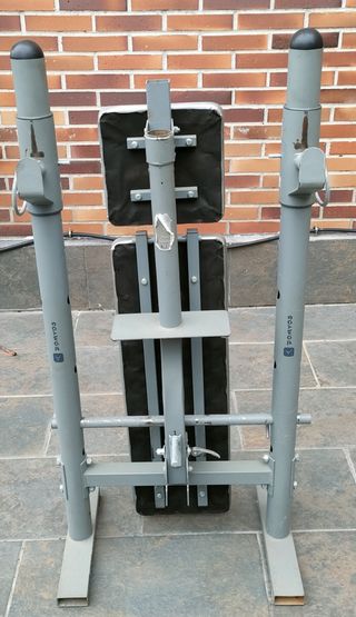 Banco pesas plegable multiusos Decathlon 