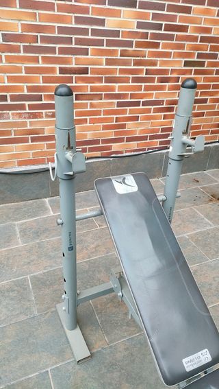 Banco pesas plegable multiusos Decathlon 